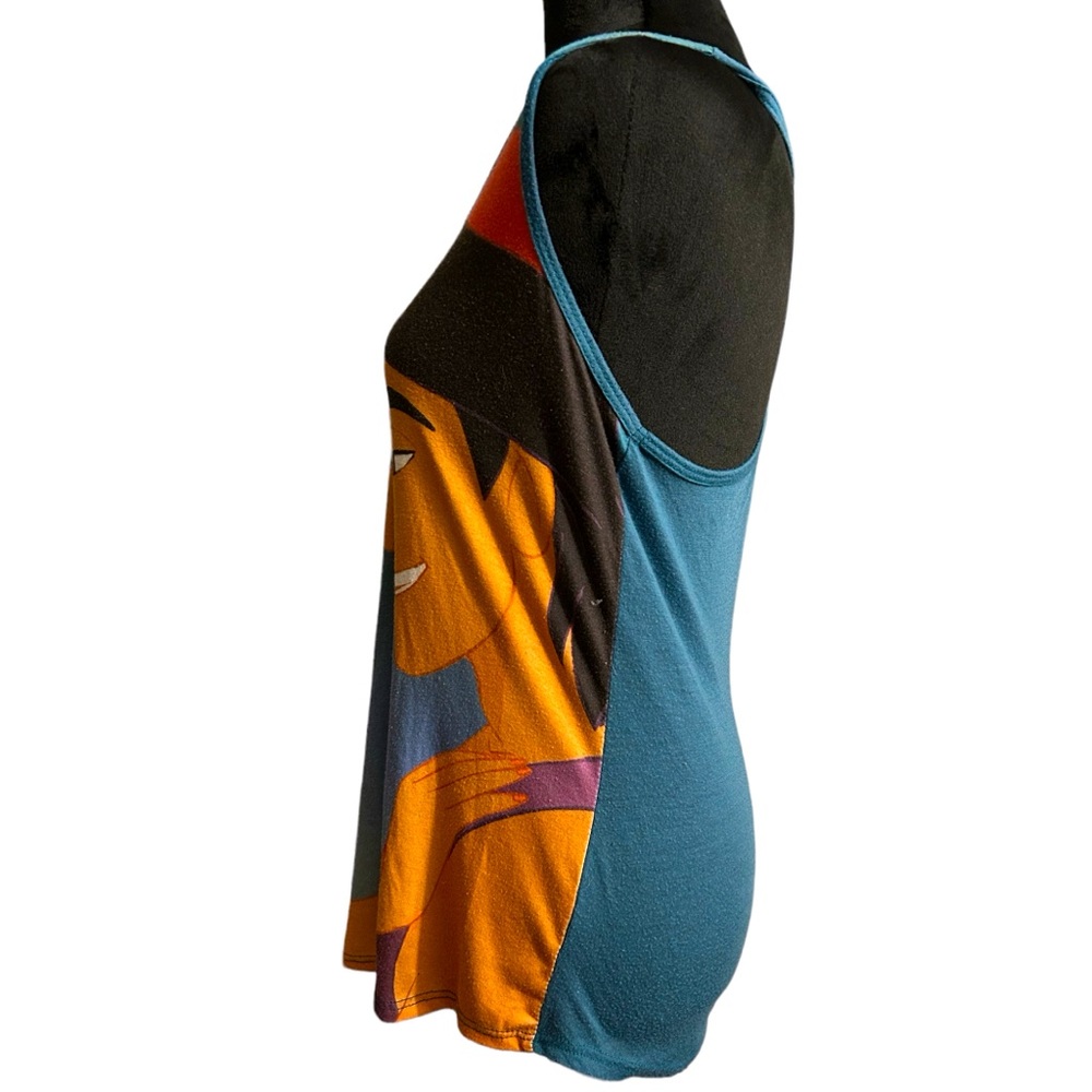 Disney brand Aladdin racer back tank in size small. Good pre-owned condition. - Picture 2 of 5